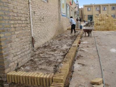دبیرستان تاریخی کیخسروی در یزد، نونوار می شود دبیرستان تاریخی کیخسروی در یزد، نونوار می شود
