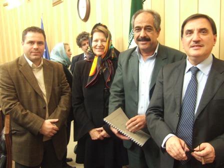 دیدار و گفتگو با برخی از اعضای هیات پارلمان اروپا در مجلس ایران